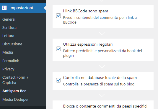 ENTRA IN ANTISPAM BEE