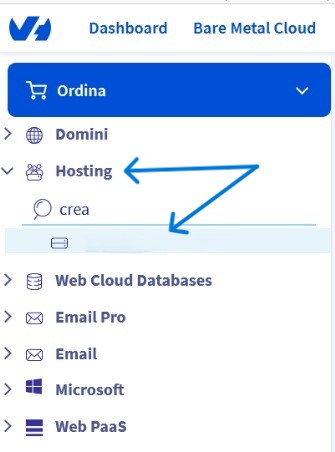 backup & ripristino del sito web ovhcloud