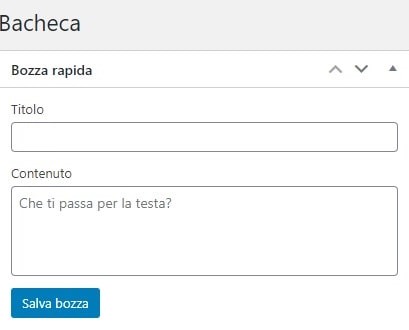 BOZZA RAPIDA & WORDPRESS APP MOBILE